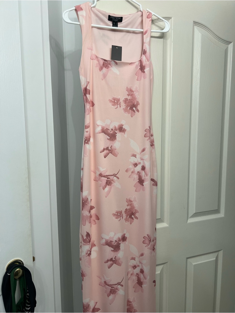 Society Pink Floral Maxi Dress